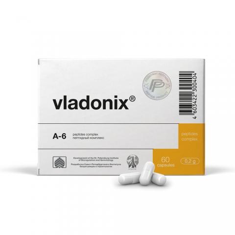 Vladonix packaging with capsules on a white background